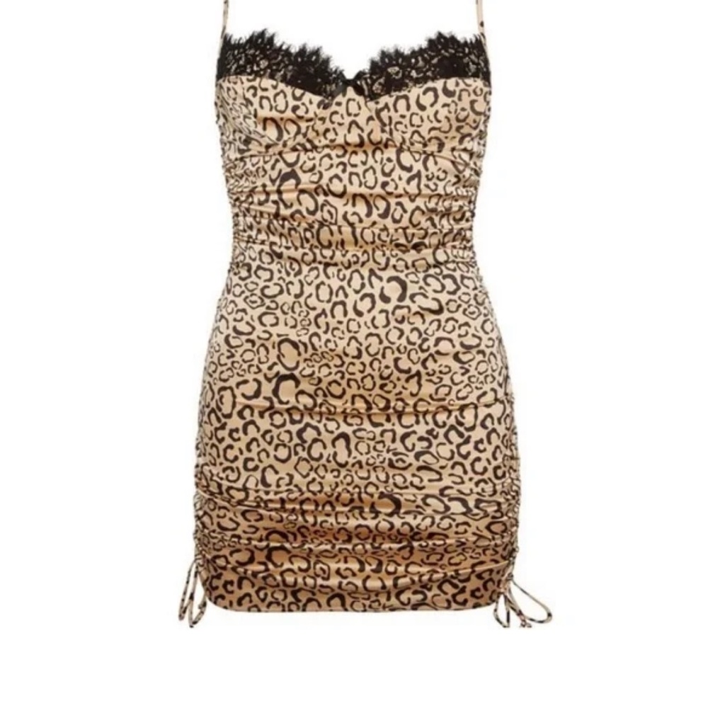 For Love And Lemons Leopard Print Mini Dress - Picture 5 of 9